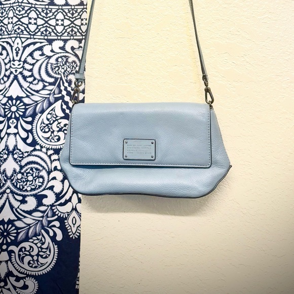 Marc Jacobs crossbody bag blue with card slots - Picture 1 of 8